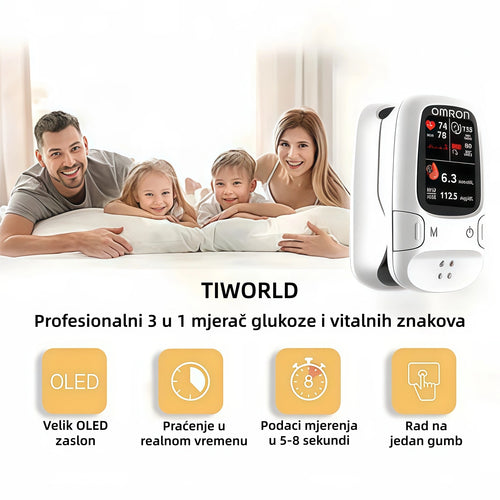 🔥 Omron™ 2026 Novi neinvazivni pametni mjerač glukoze u krvi – mjerenje glukoze bez igala i bez boli